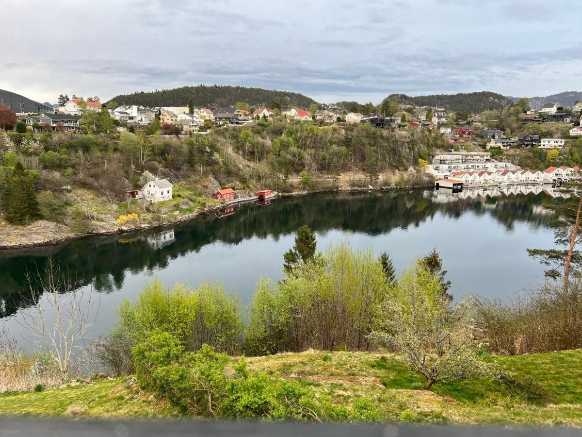 Feriehus I Flekkefjord Med Panoramautsikt别墅 外观 照片